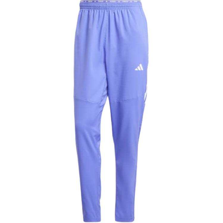 Adidas Adidas Knitted Sweatpants Men's Half Cobalt Blue Moderate Cuffed Pants