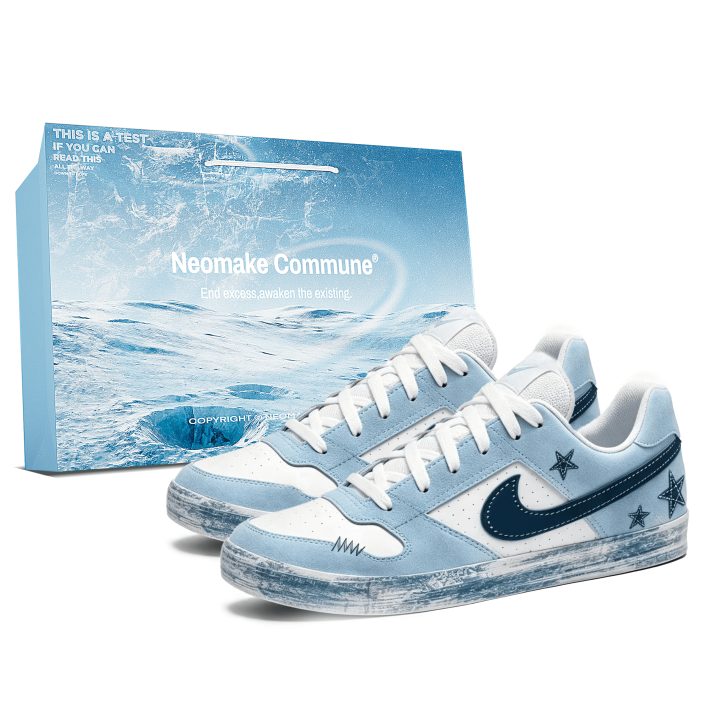 Nike Nike SB Delta Skateboard Shoes Unisex Low Top Blue
