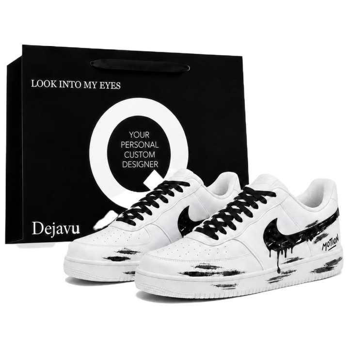 Nike Nike Court Vision 1 Skateboard Shoes Unisex Low Top White/Black