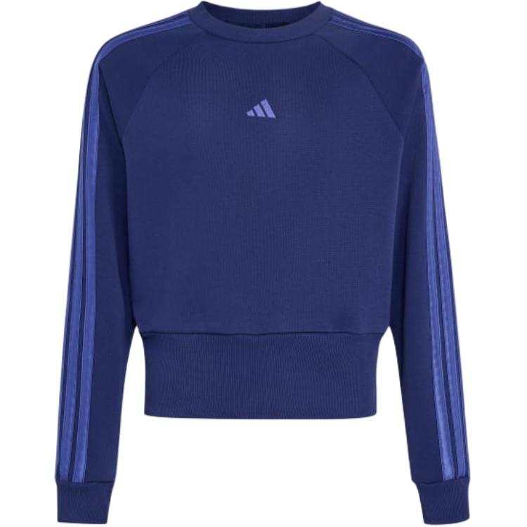 Adidas Adidas Sweatshirts Women's Dark Blue/Double Indigo Crew Neck Moderate