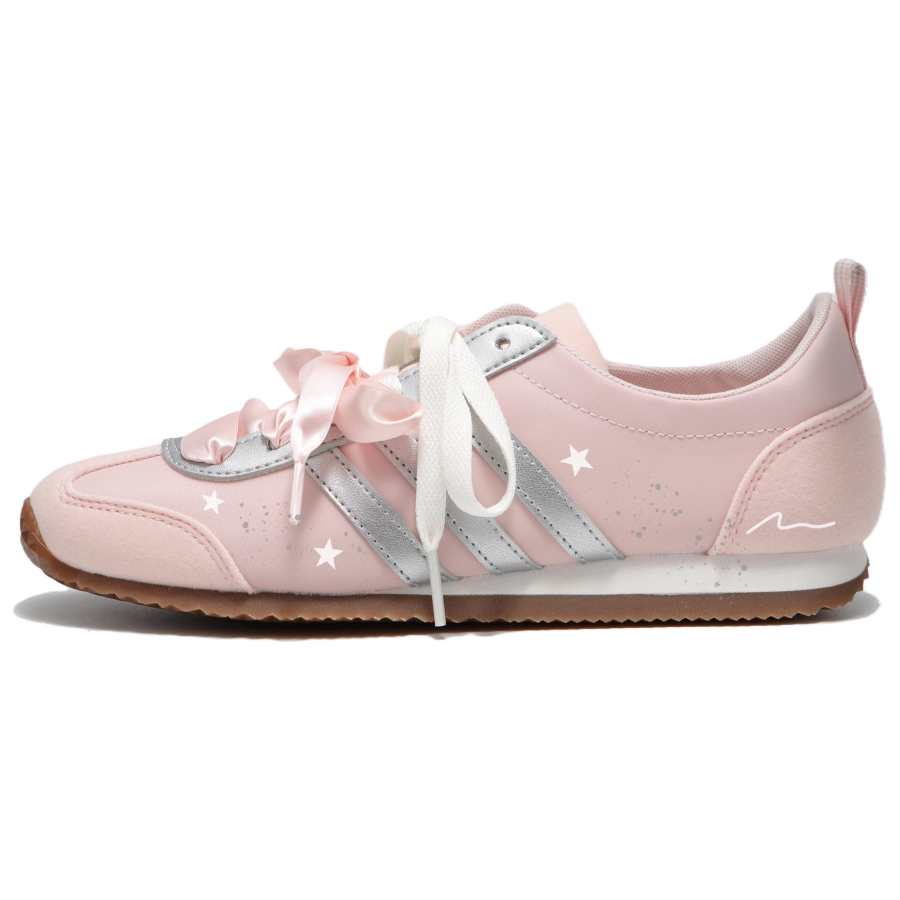 Adidas Adidas VS JOG 2.0 German Army Trainers Unisex Low Top Pink