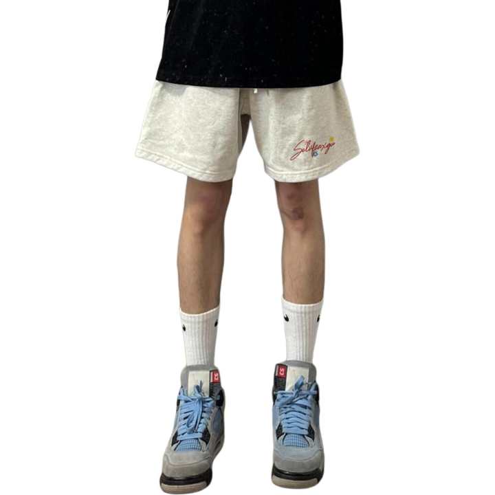 Jordan Jordan Casual Shorts Men's Gray White Thickened