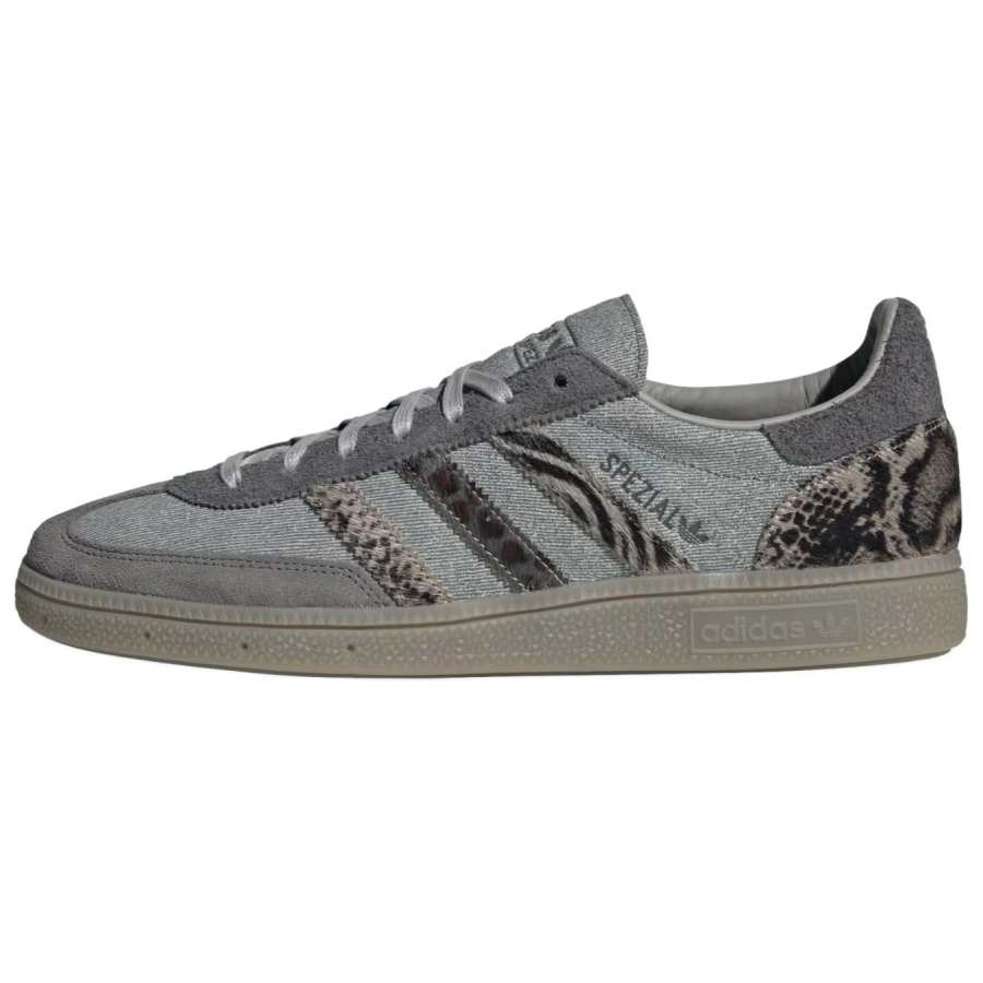 Adidas Originals HANDBALL SPEZIAL Skateboard Shoes Unisex Low Top Gray Blue