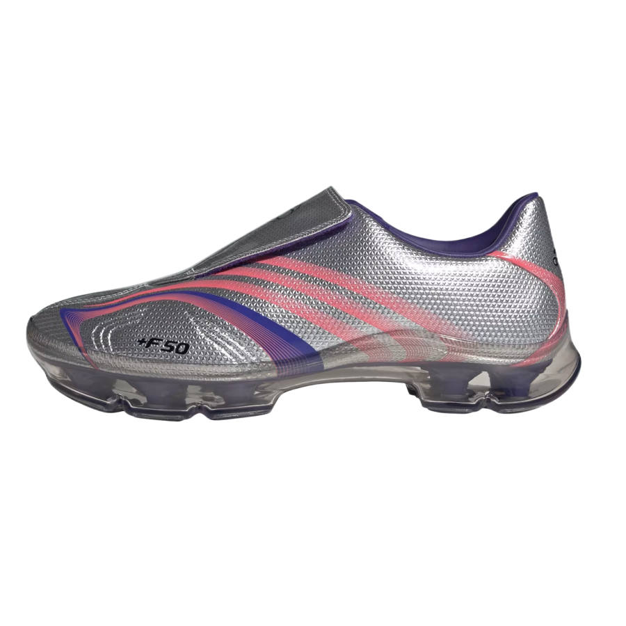 Adidas Adidas F50 Training Shoes Unisex Low Top Sun Purple/Sun Turbine/Metallic Silver