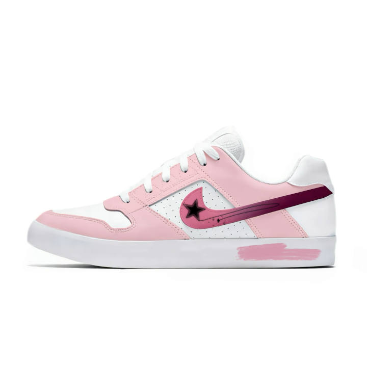 Nike Nike SB Delta Skateboard Shoes Unisex Low Top Pink/Red/White