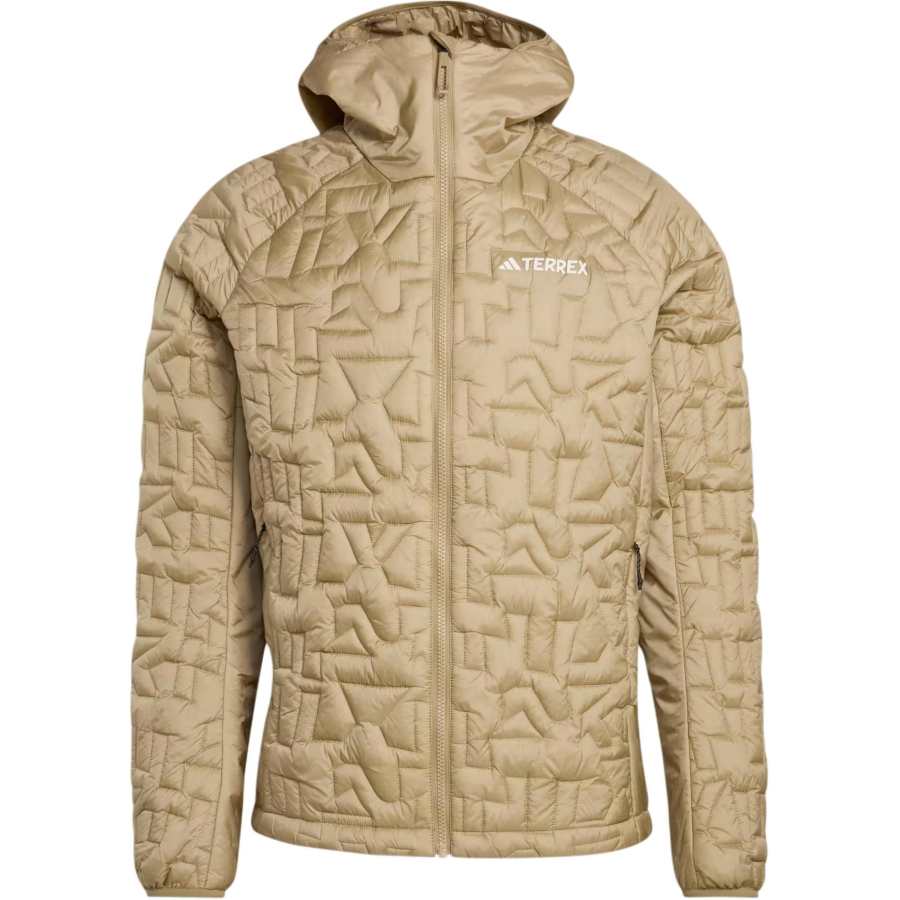 Adidas Adidas Terrex Jackets Men's White Hooded Non Detachable Moderate Other