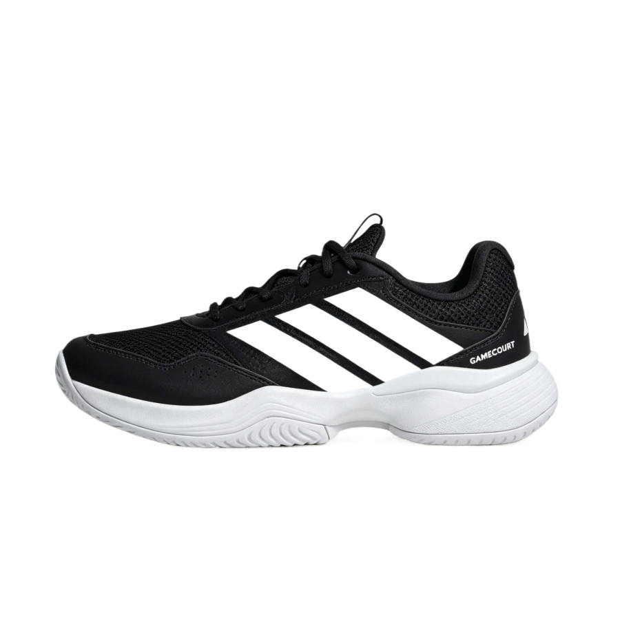 Adidas Adidas GameCourt Tennis Shoes Men's Low Top Core Black/Cloud White/Cloud White