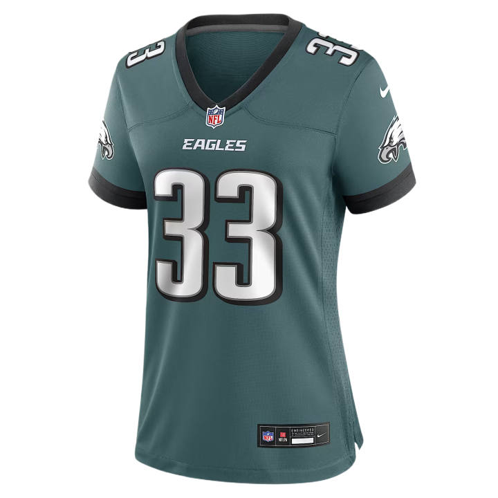 Nike Nike Rugby Jerseys Women's Green V Neck Moderate
