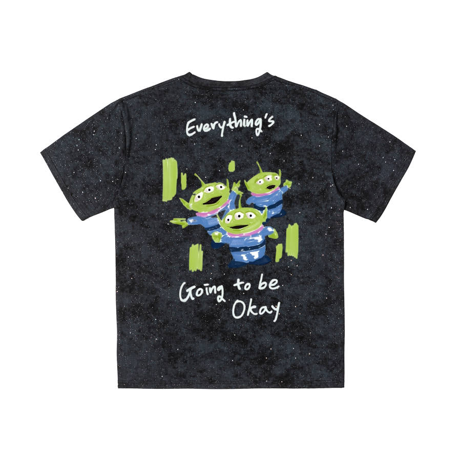 Disney T Shirts Unisex Crew Neck Moderate Straight Fit