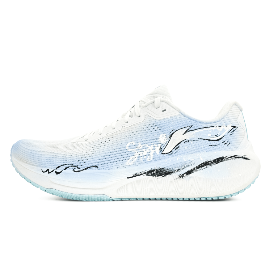 Li-Ning Li Ning Version 2.0 Running Shoes Unisex Low Top Blue White Gradient
