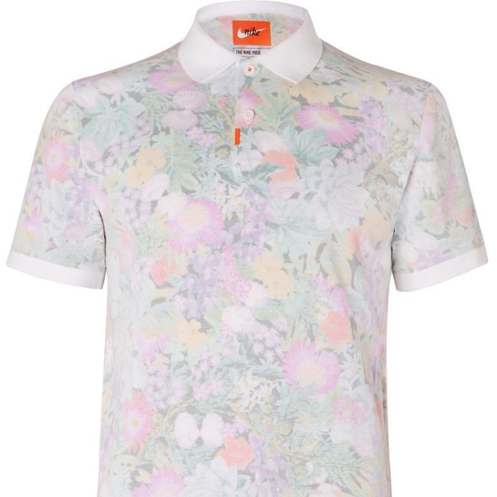 Nike Nike Polo Shirts Unisex All Over Print Lapel Moderate