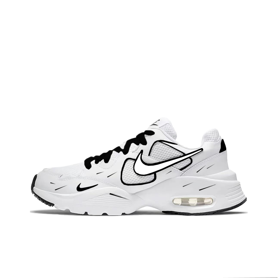 Nike Nike Air Max Fusion Running Shoes Women's Low Top Black