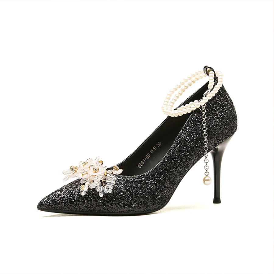 Barbie High Heels Women's Champagne/Black