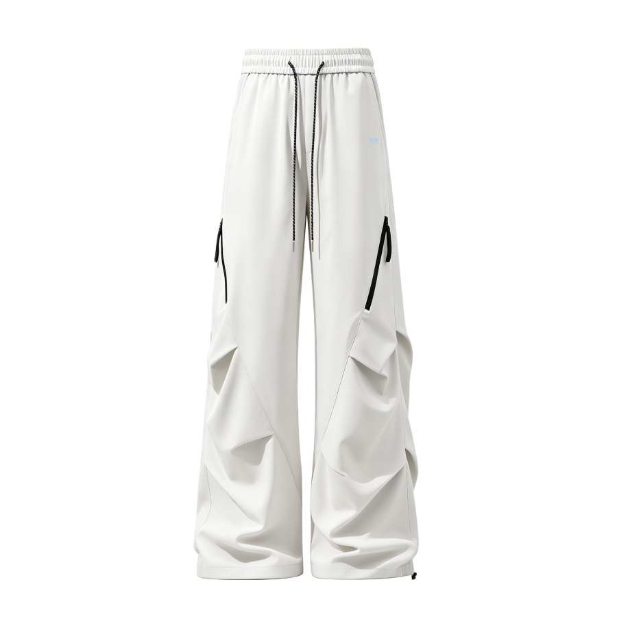 WARRIOR WARRIOR Windbreaker Pants Unisex Moderate Straight Fit Pants
