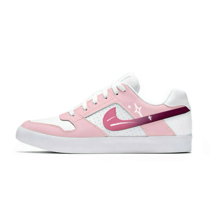 Nike Nike SB Delta Skateboard Shoes Unisex Low Top Pink/Red/White