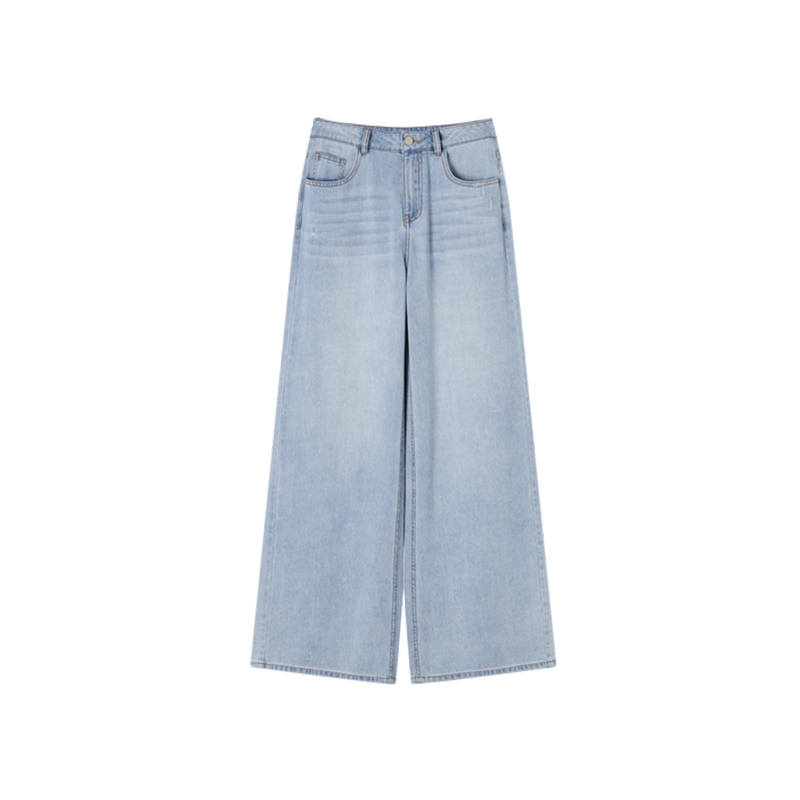 XIANGYING Jeans Women's Moderate Straight Fit Pants
