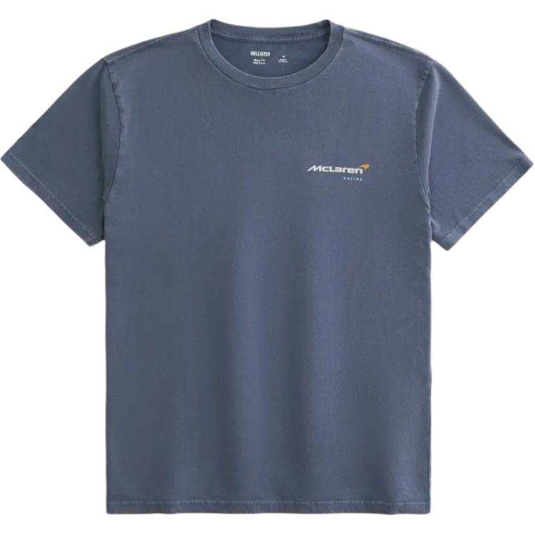 Hollister/ T Shirts Men's Dark Blue Crew Neck