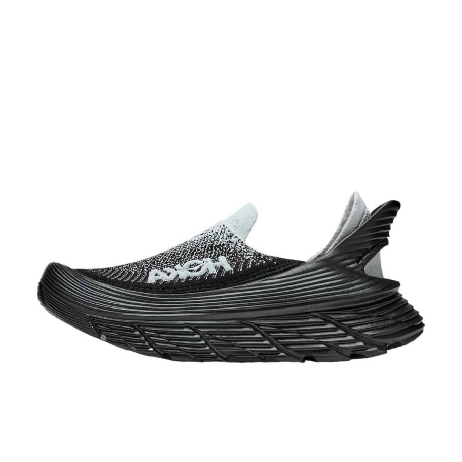 HOKA ONE ONE Restore TC Mountaineering & Hiking Shoes Unisex Low Top Black