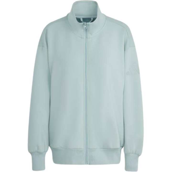 Adidas Adidas Jackets Women's Light Cyan Stand Collar Moderate Other