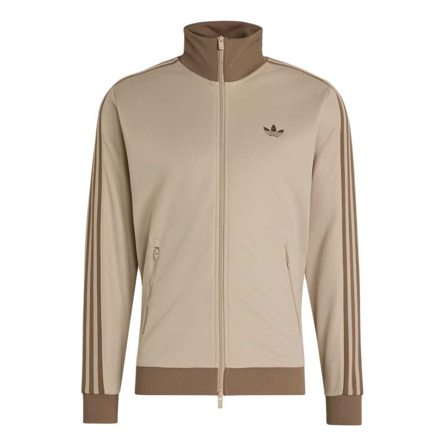 Adidas Originals Jackets Men's Khaki Stand Collar Moderate Other