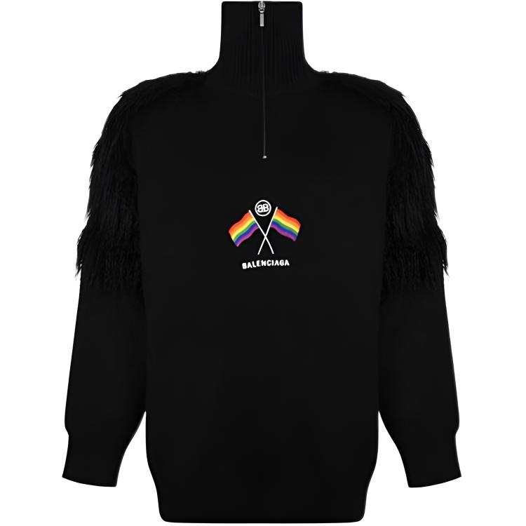 Balenciaga FW21 Sweater Men's Black