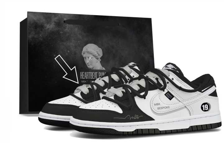 Nike Nike Dunk Skateboard Shoes Men's Low Top Black