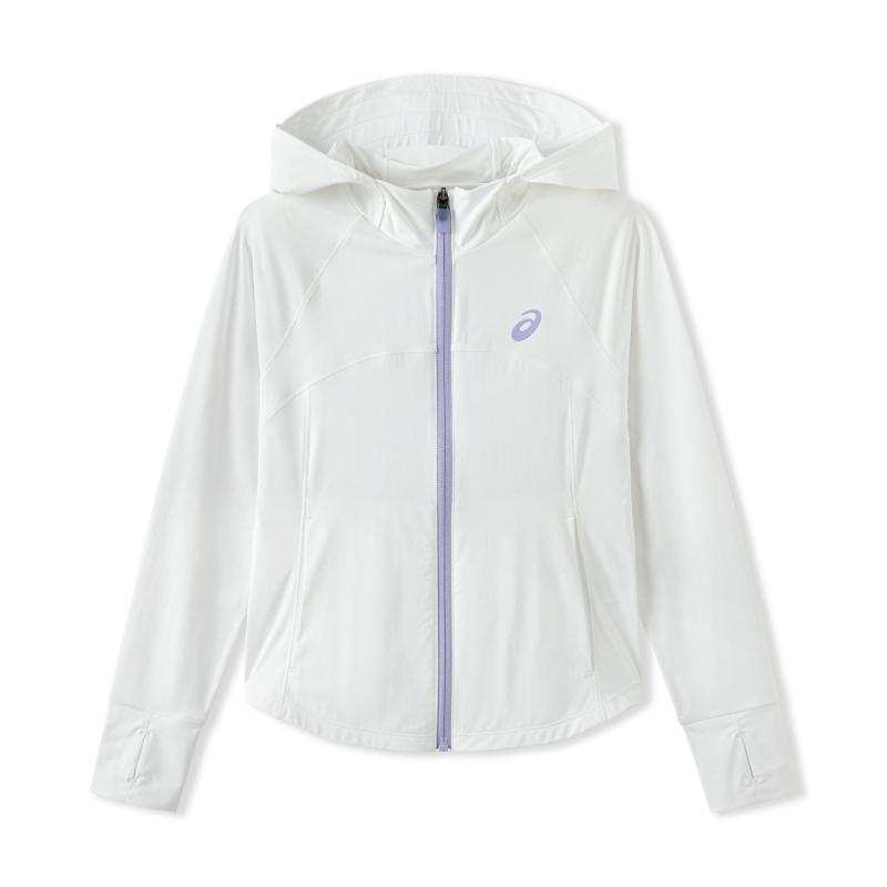 ASICS Kids Sun Protection Clothing Hooded Non Detachable Thin Stretch