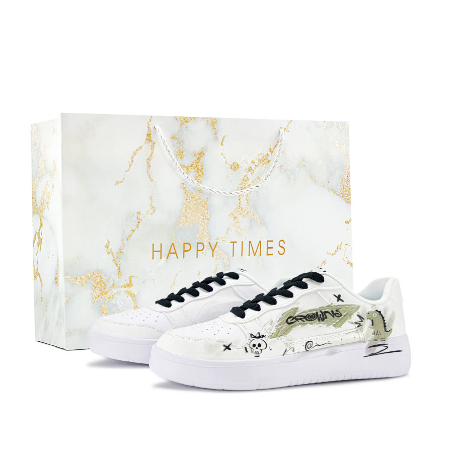 Li-Ning Li Ning Floating Boat Skateboard Shoes Unisex Low Top White Black Green Color Block