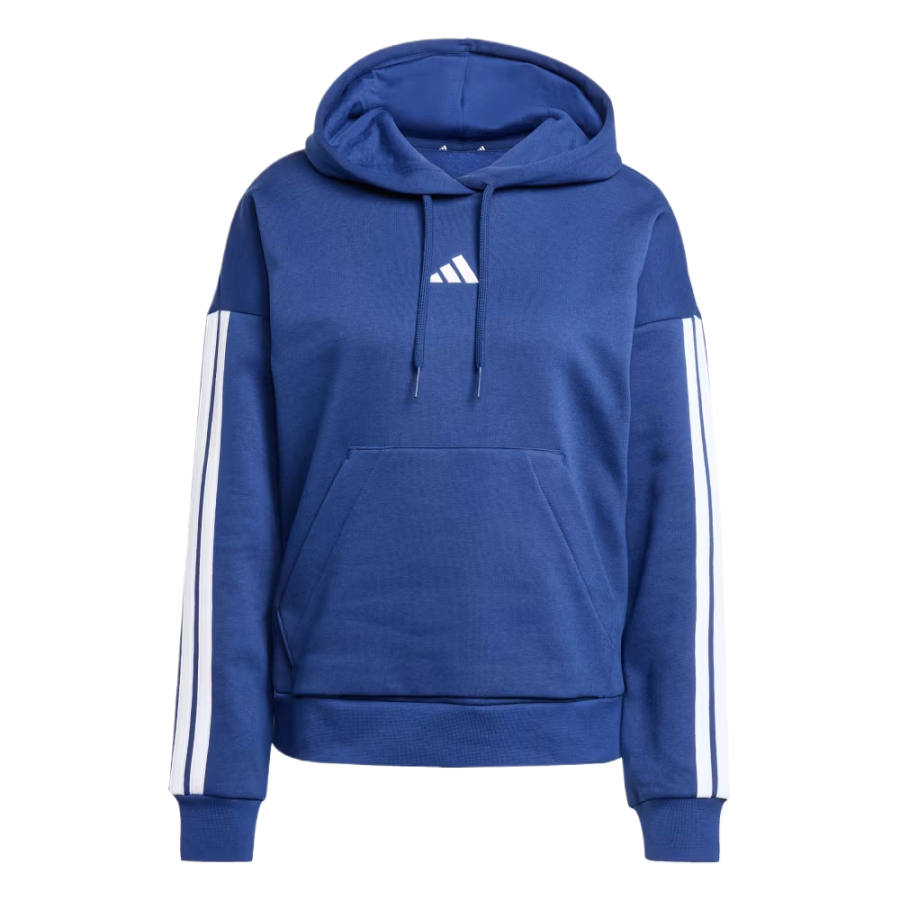 Adidas Adidas ESSENTIALS Sweatshirts Women's Dark Blue/White Hooded Non Detachable Moderate
