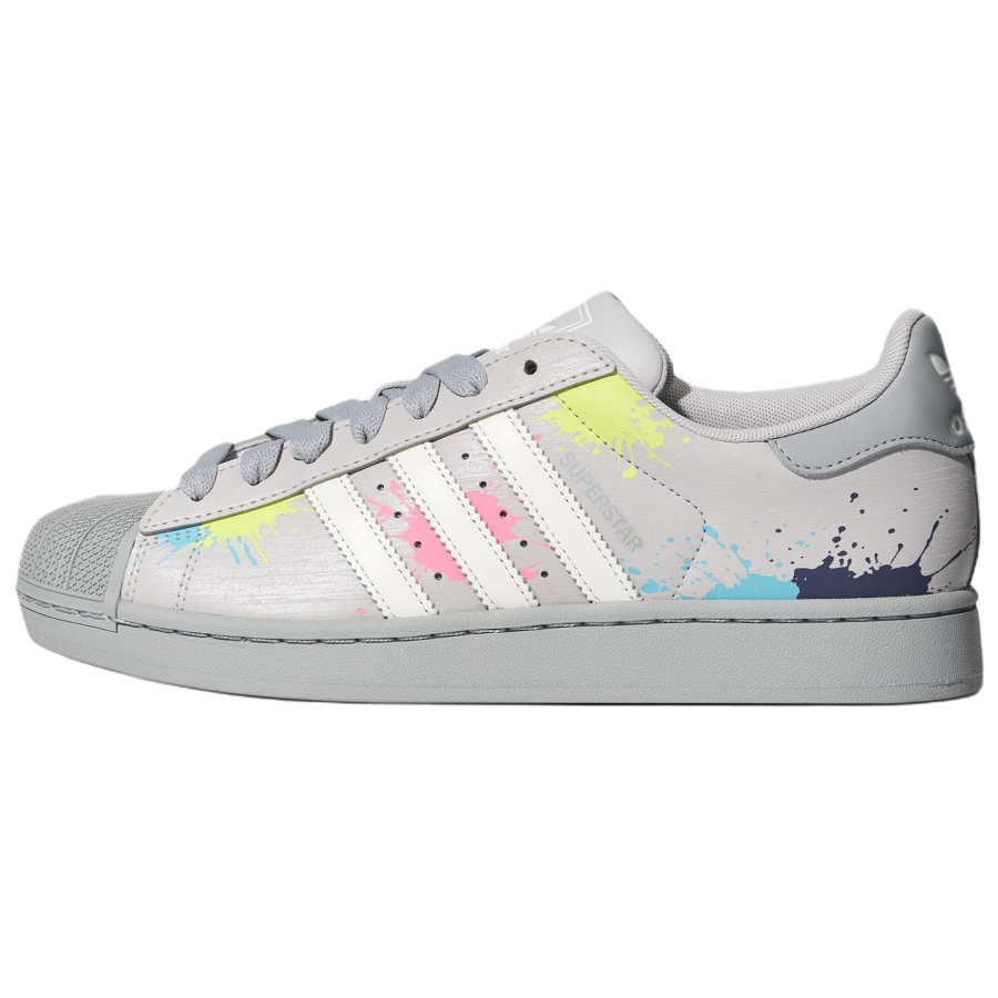 Adidas Originals Superstar 2 Skateboard Shoes Unisex Low Top Gray