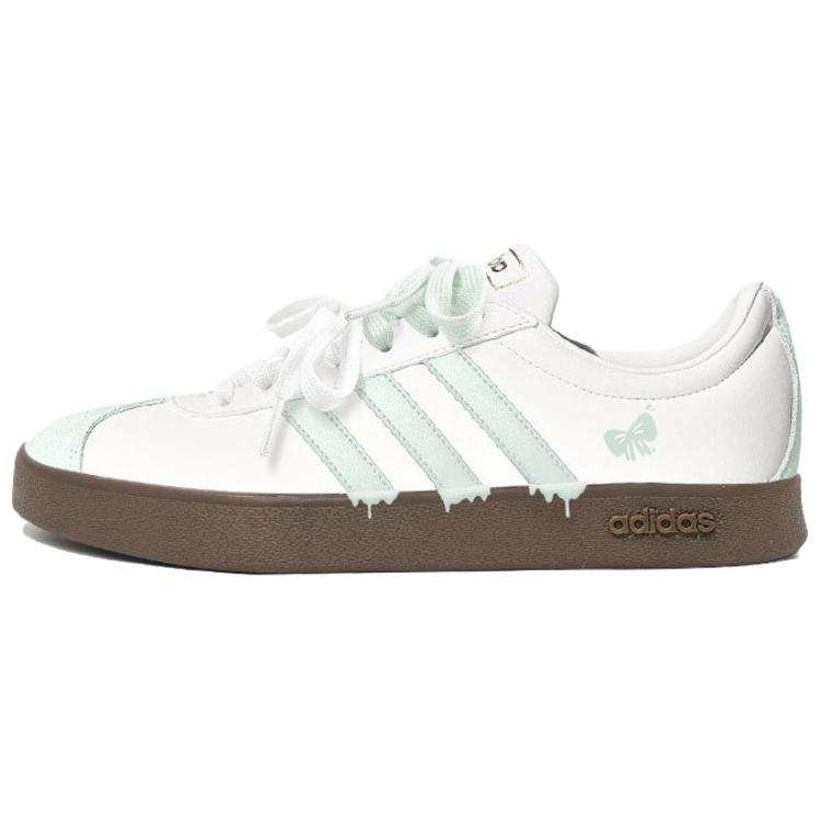 Adidas Adidas Vl Court Classic Skateboard Shoes Unisex Low Top White
