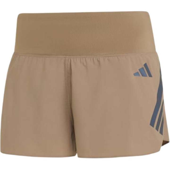 Adidas Adidas Casual Shorts Women's Khaki Six Degrees/Black Moderate