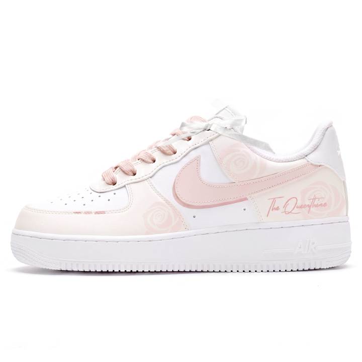 Nike Nike Air Force 1 Rose Kiss Low top Skateboard Shoes Women's Pink
