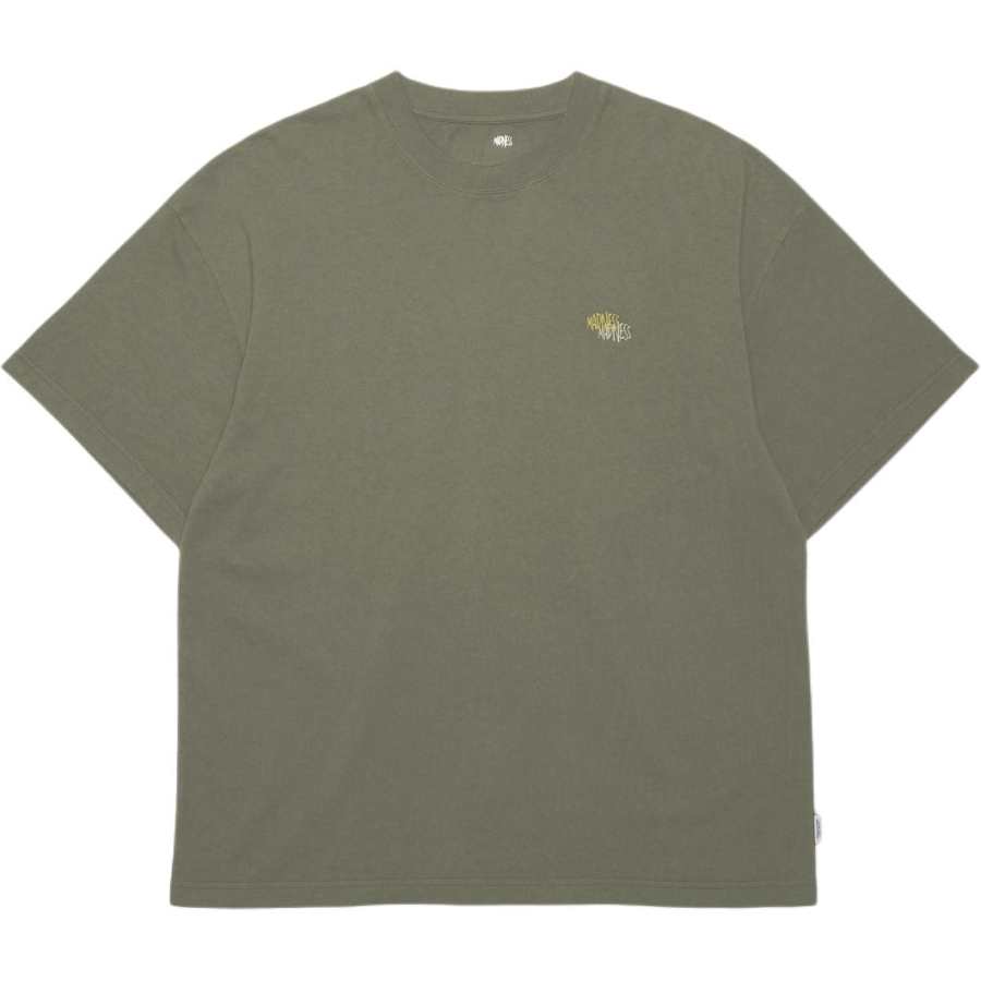 MADNESS T Shirts Men's Green Crew Neck