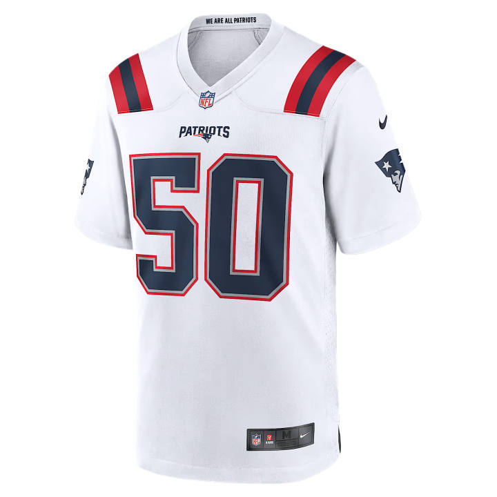Nike Nike Rugby Jerseys Men's White V Neck Moderate