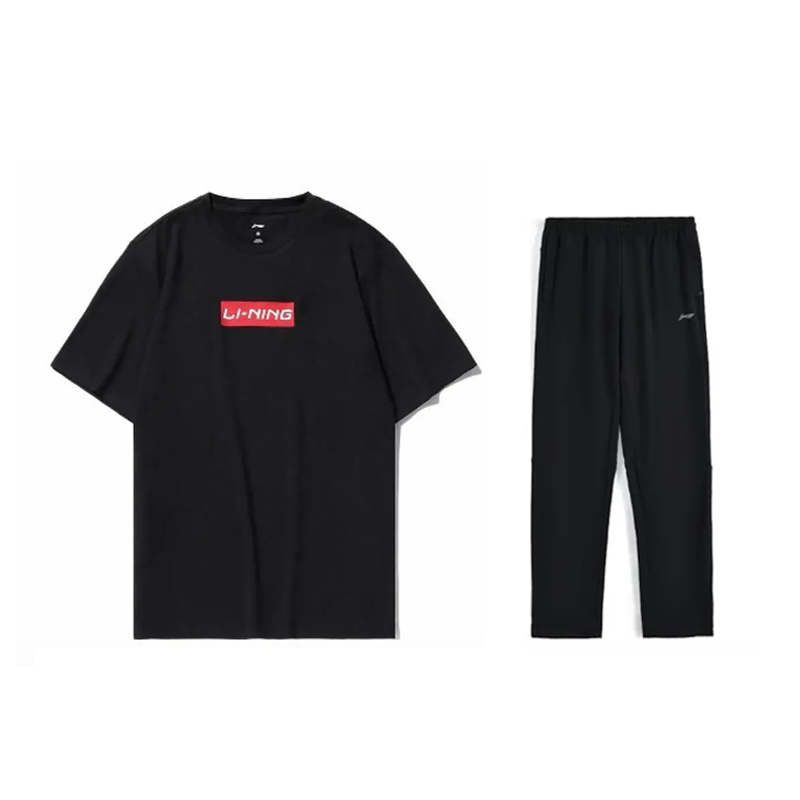 Li-Ning Li Ning Casual Sportswear Men's Crew Neck Moderate