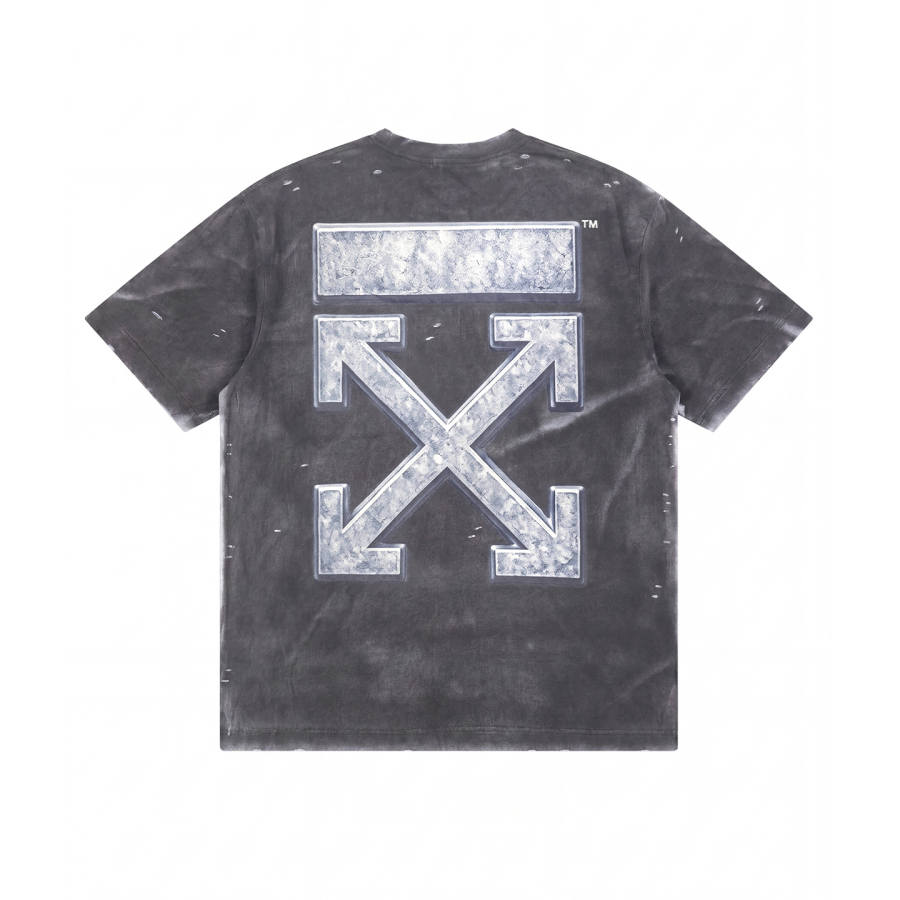 OFF-WHITE OFF WHITE T Shirts Unisex Jasper Crew Neck Moderate Heavyweight
