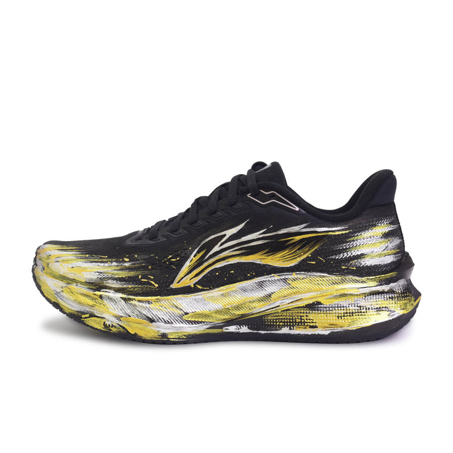 Li-Ning Li Ning Red Hare 9 Running Shoes Men's Low Top Black Red Gold