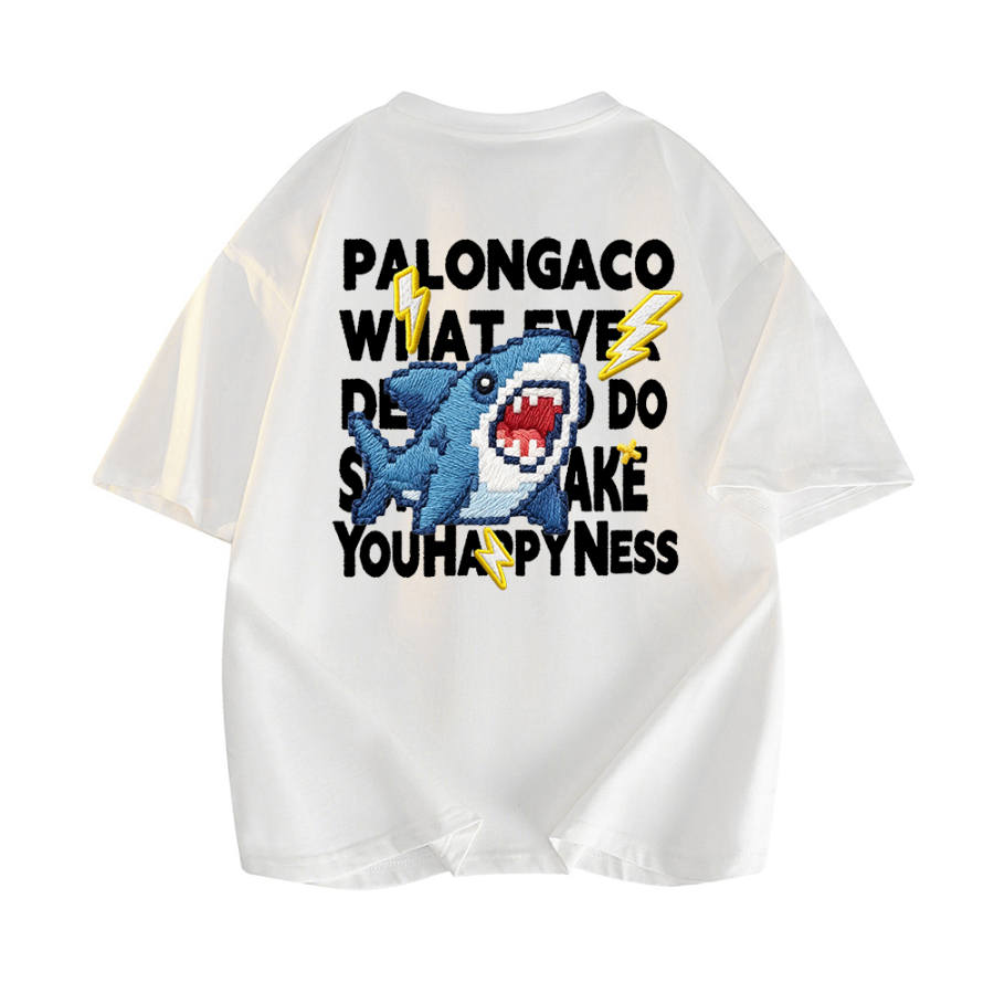 PAL ONGACO T Shirts Unisex Crew Neck Thin Straight Fit