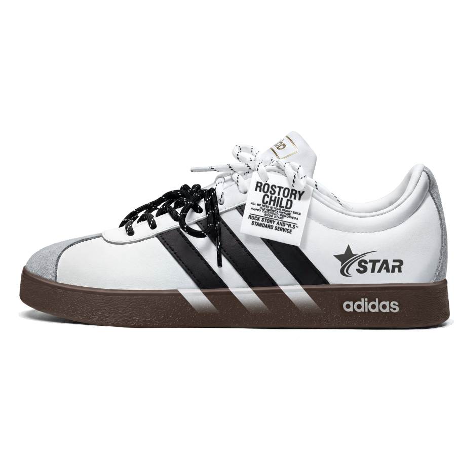 Adidas Adidas VL COURT 2.0 German Army Trainers Unisex Low Top White