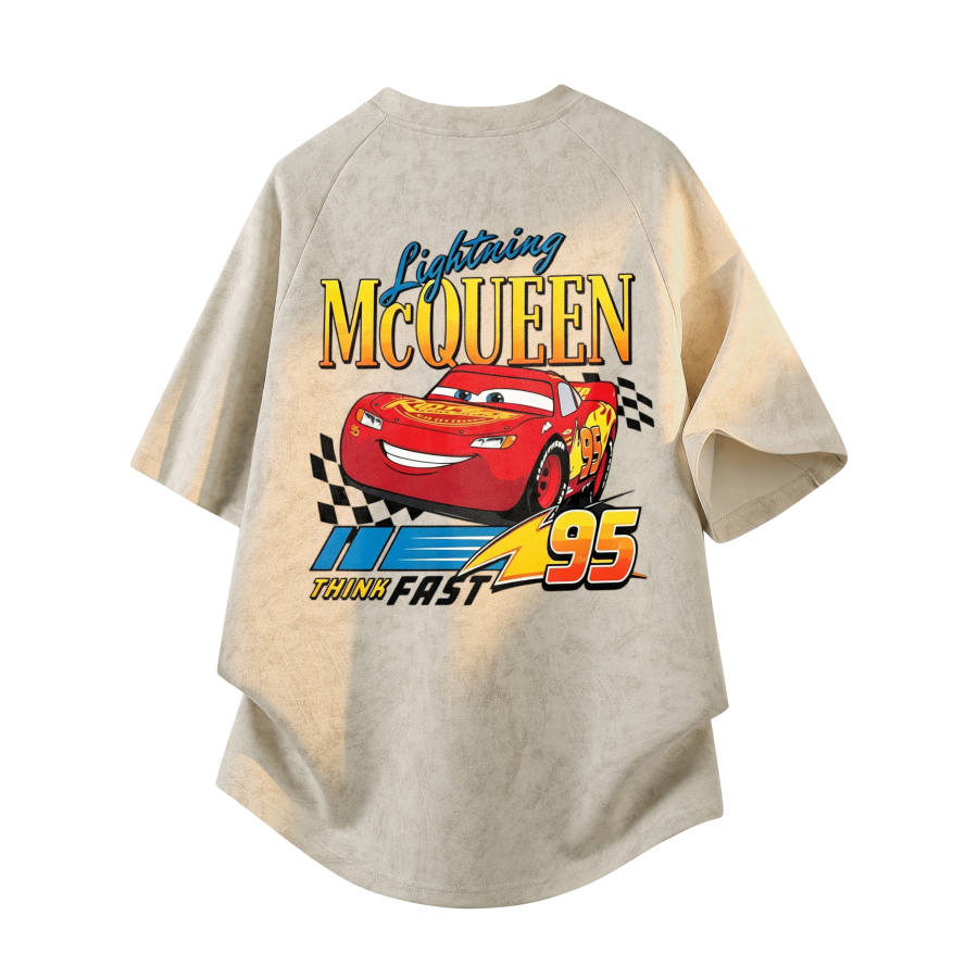 Disney T Shirts Unisex Crew Neck Moderate Straight Fit