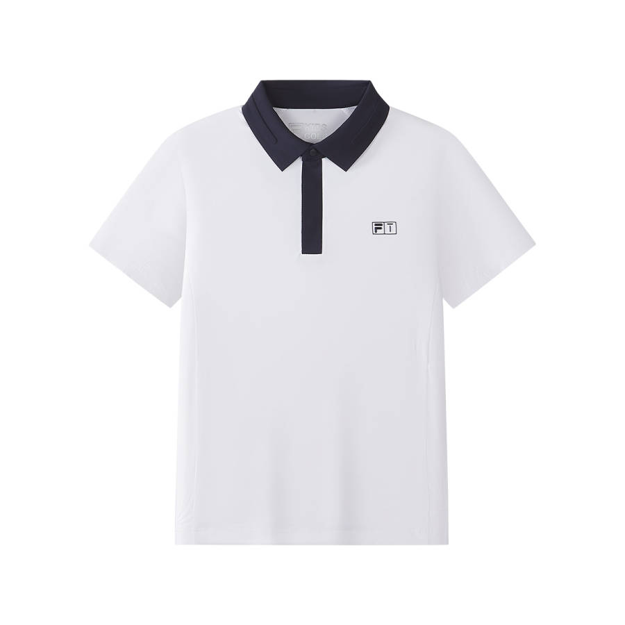 FILA KIDS Polo Shirts Lapel Moderate Stretch