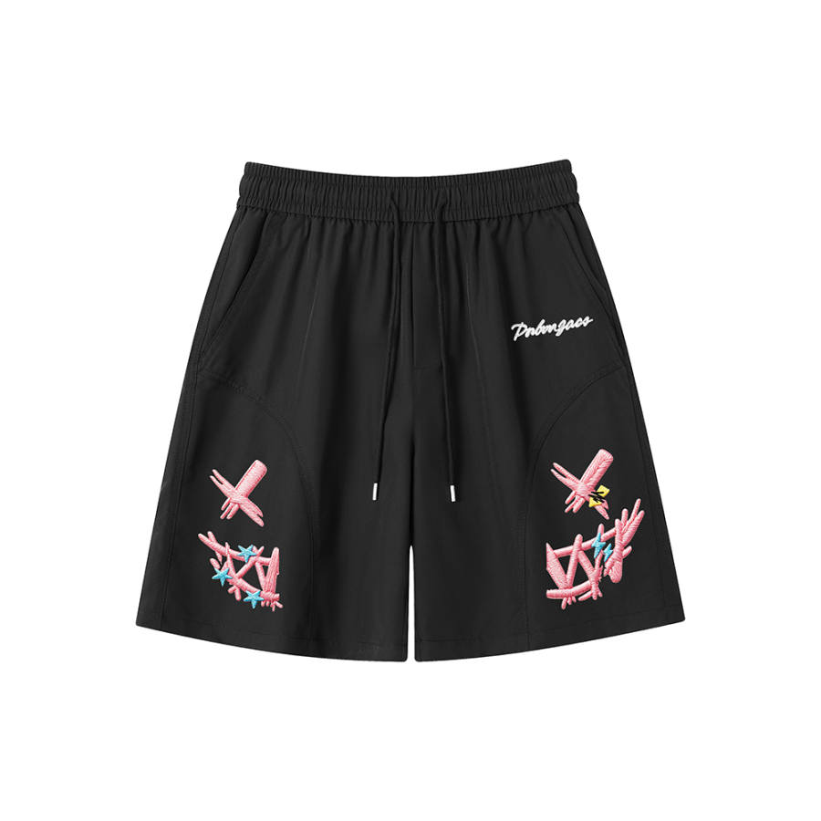 PAL ONGACO Casual Shorts Unisex Thin Straight Fit Pants