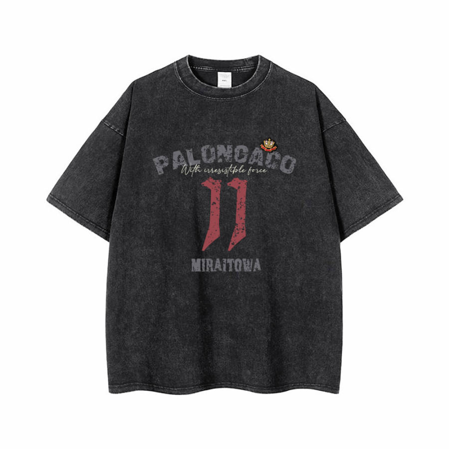 PAL ONGACO T Shirts Unisex Crew Neck Thin Straight Fit