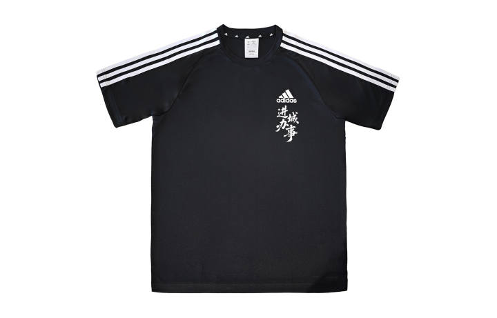 Adidas Adidas Football T Shirts Unisex Black Crew Neck Moderate