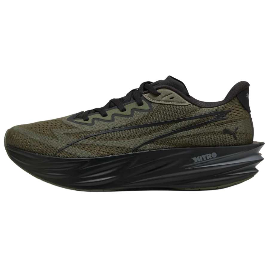 PUMA PUMA Deviate Pure NITRO Running Shoes Men's Olive Green