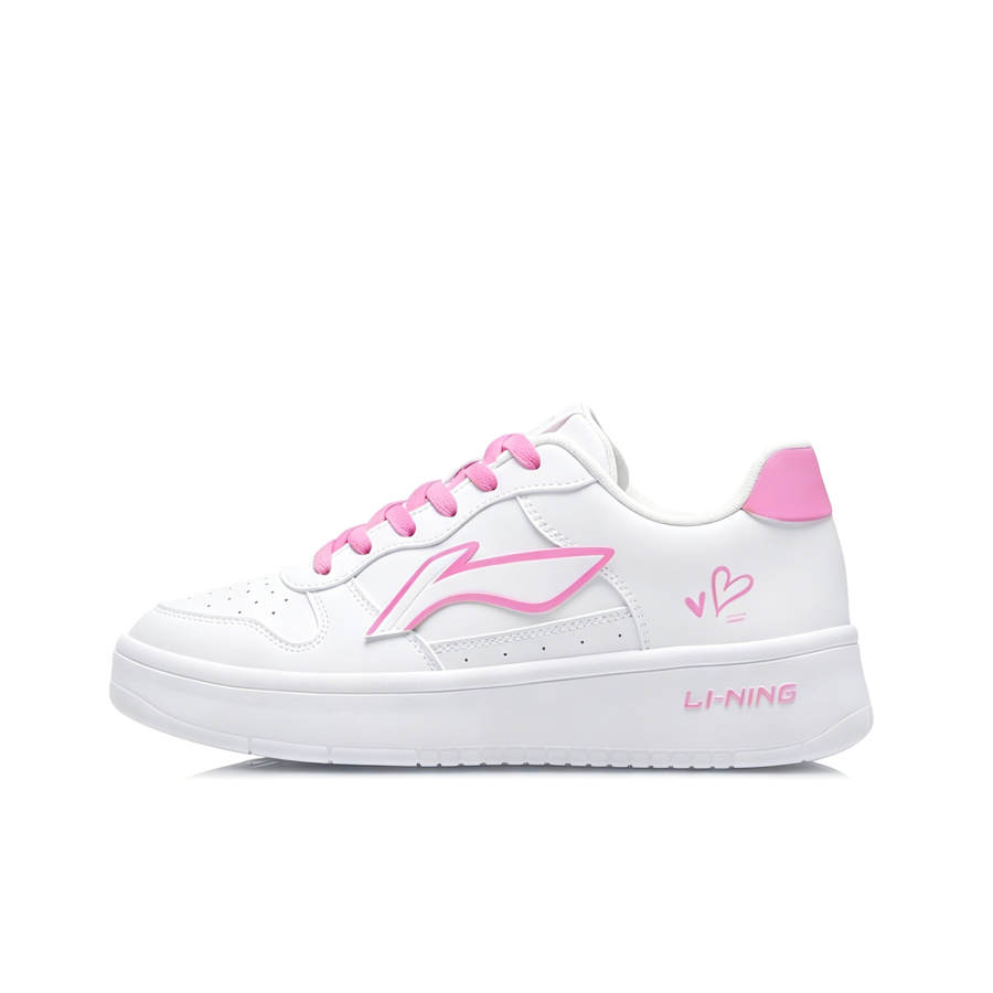 Li-Ning Li Ning Floating Boat Skateboard Shoes Women's Low Top Pink