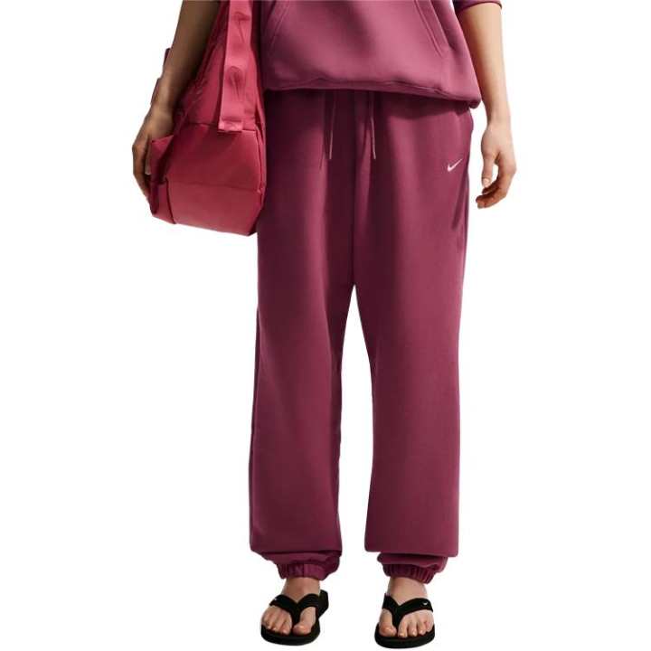 Nike Nike Knitted Sweatpants Women's Pink Smoke Moderate Cuffed Pants