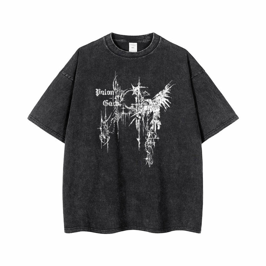 PAL ONGACO T Shirts Unisex Crew Neck Thin Straight Fit