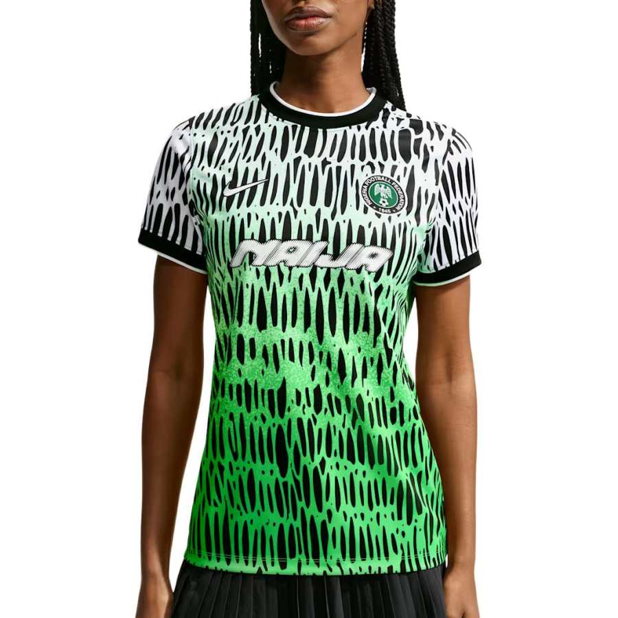Nike Nike Dri Fit T Shirts Women's Black/White Crew Neck Moderate